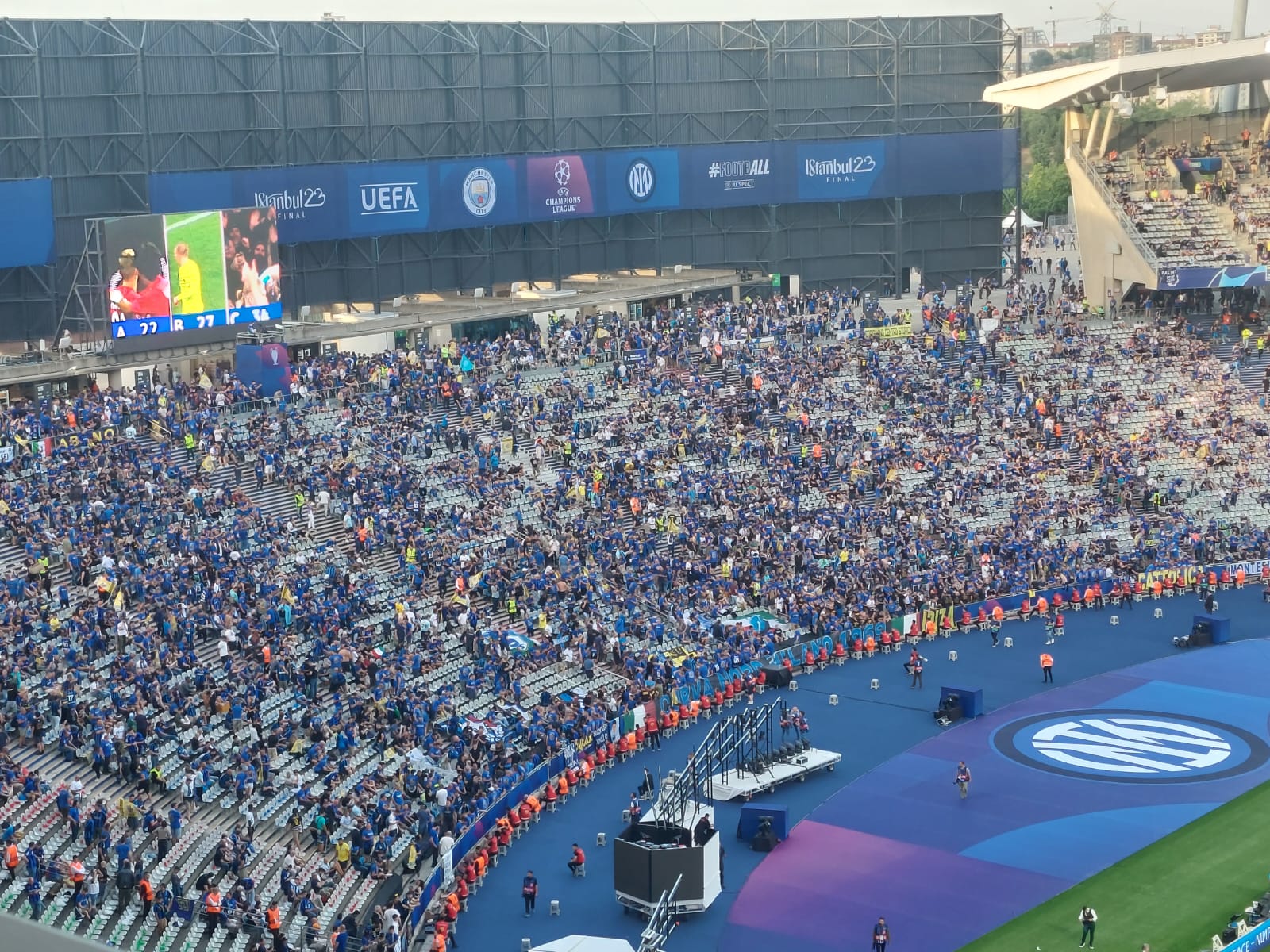 Interisti Dominasi Ataturk Stadium